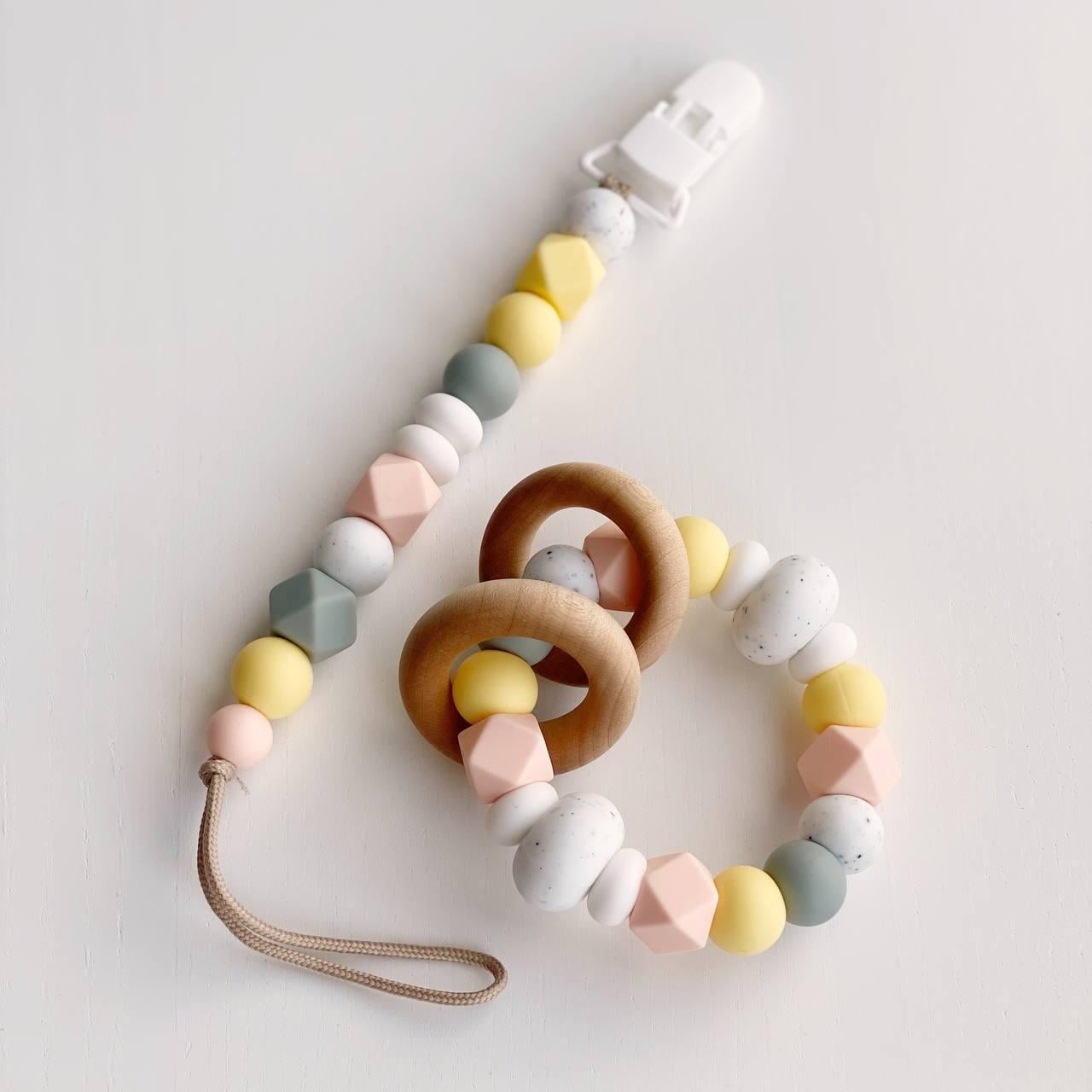 Набор мини прорезыватель и держатель Баловень Ethnos Multicolor