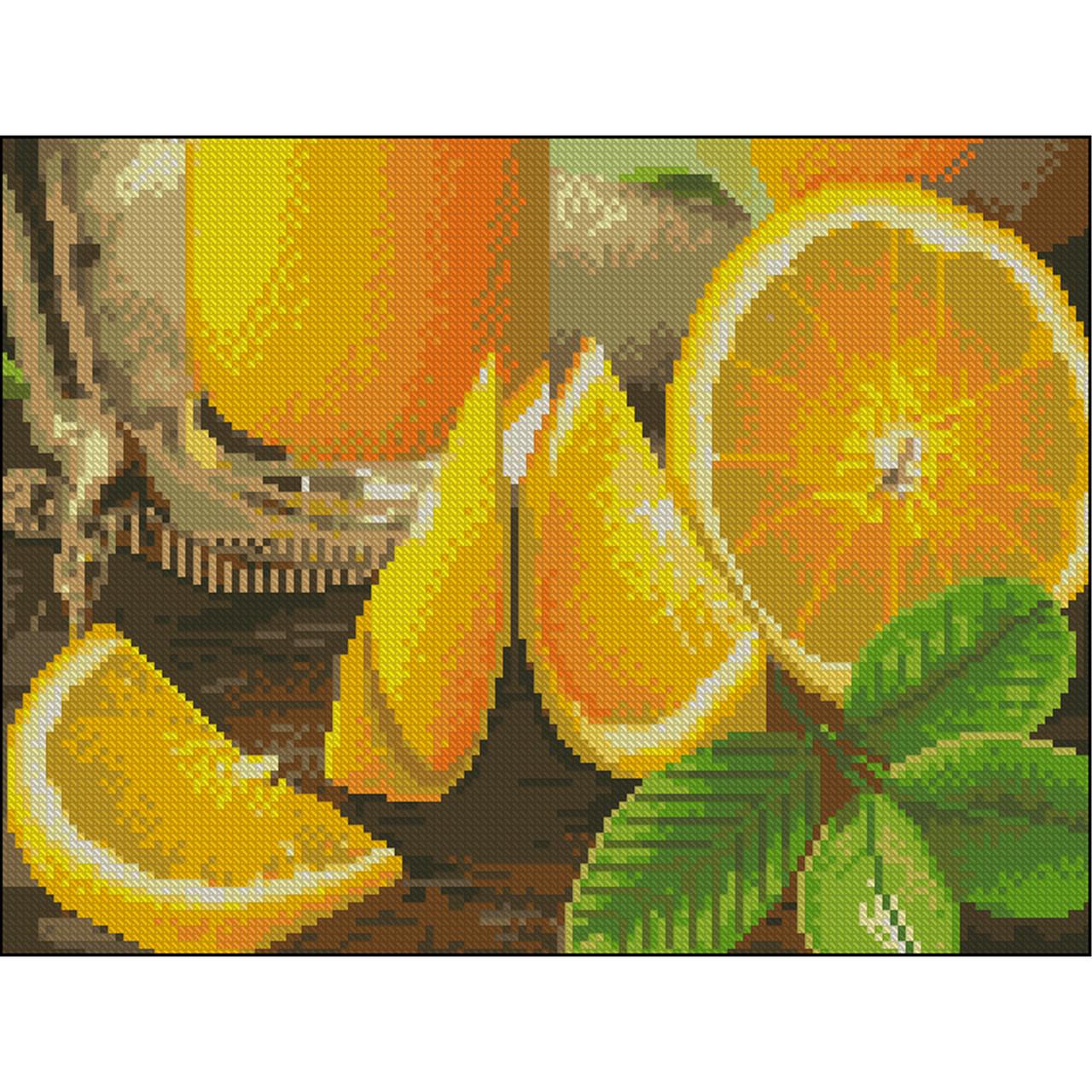 Алмазная мозаика Strateg Свежесть без подрамника 30х40 см (ZAV3040-52)