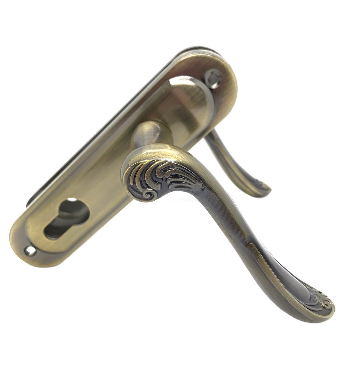 Ручка для межкомнатных дверей UNILOCK 62175 АВ 62 мм