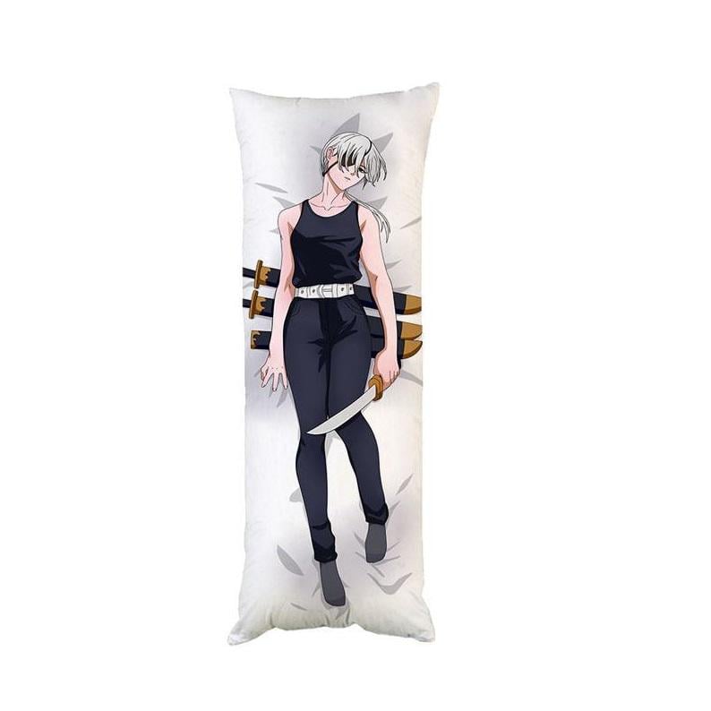 Подушка дакимакура Гуанси Человек Бензопила декоративная ростовая для обнимания 40x120 см