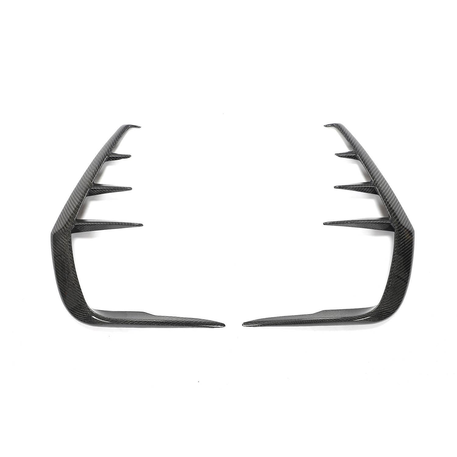 Накладки на задний бампер DDCarbon Q60 2016-2022/Infiniti Q50/Q60 2013-2024 карбон (150851)