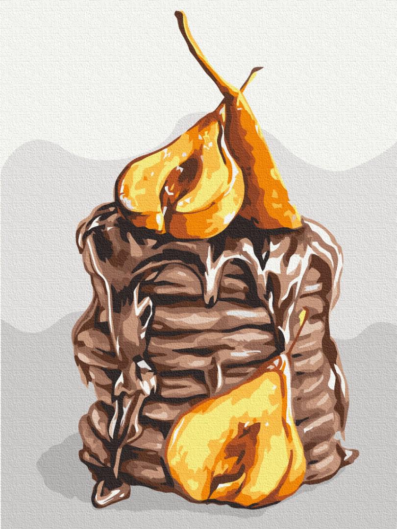 Картина по номерам Brushme Грушевое наслаждение 30x40 см (RBS53588)