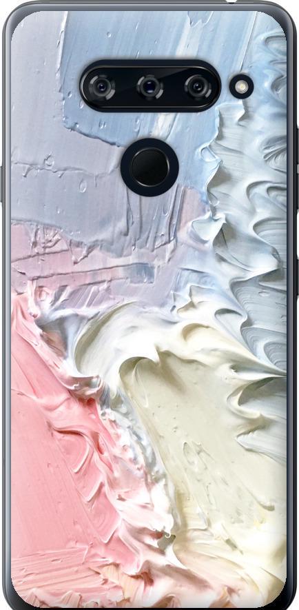 Чехол на LG V40 ThinQ Пастель v1 (3981t-1577-42517)