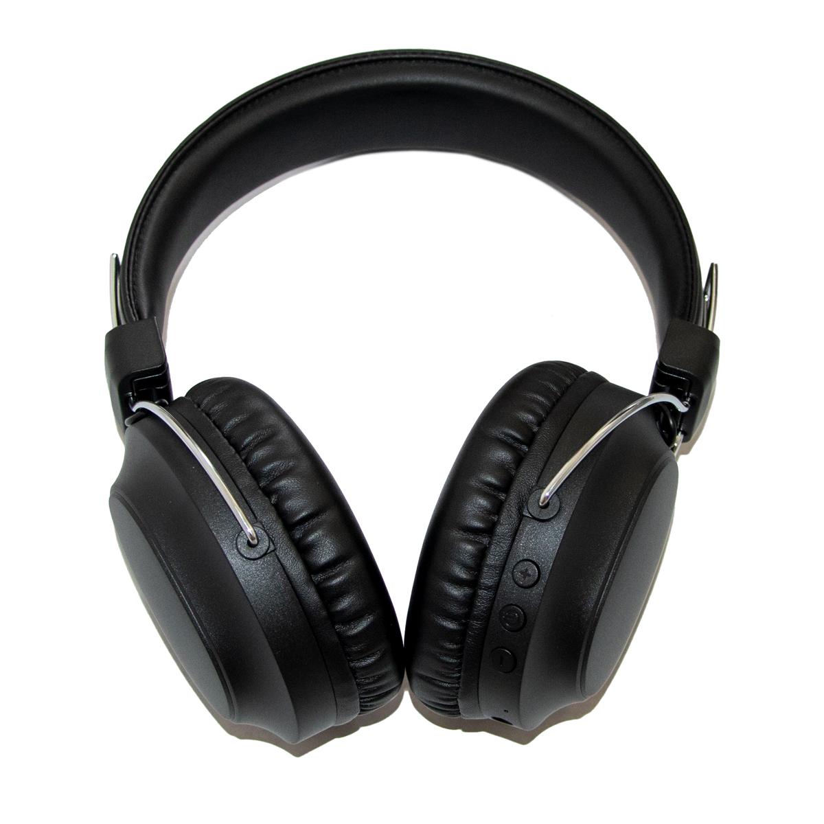 Наушники беспроводные Celebrat A36 складные большие с микрофоном Черный (1011040-Black)