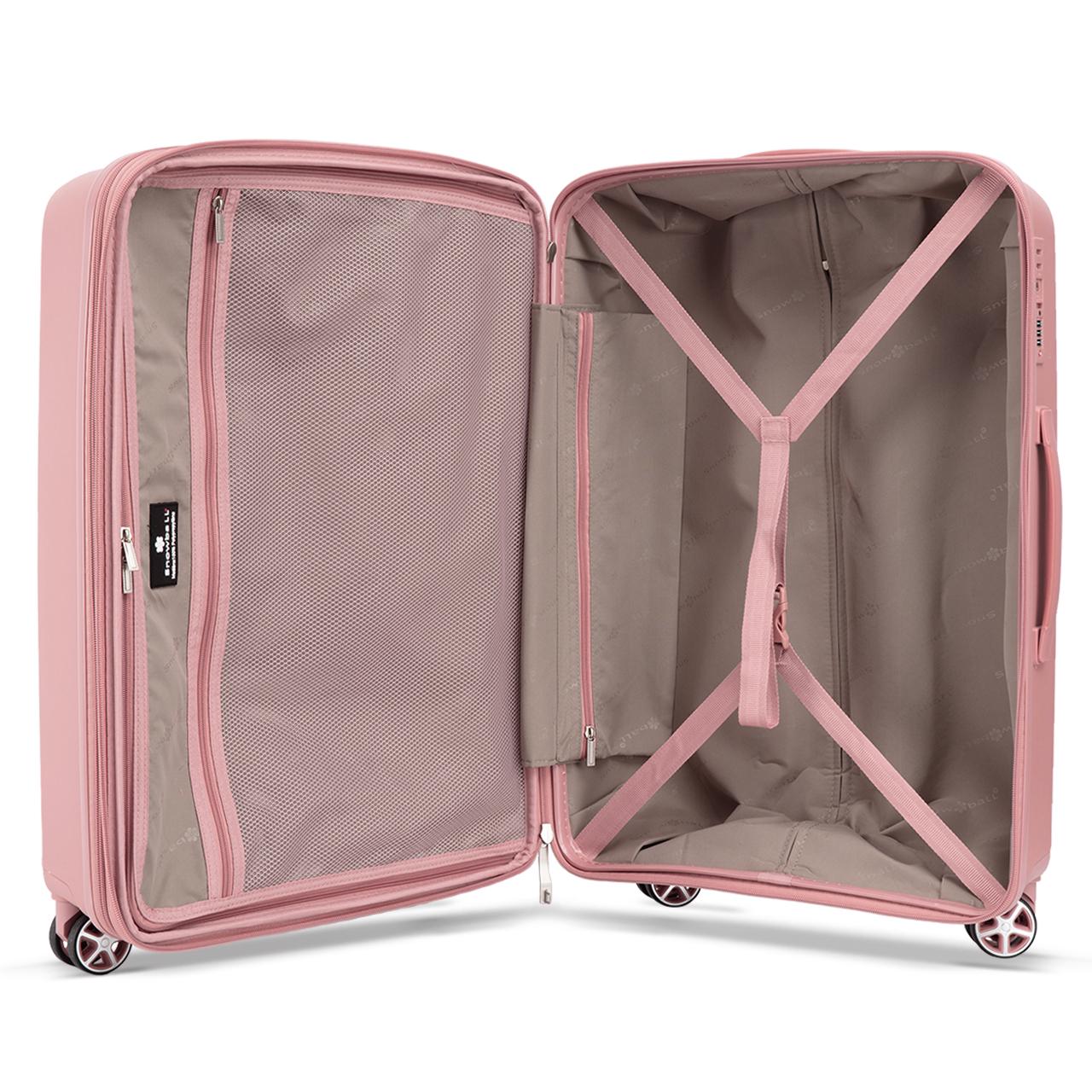 Валіза середня Snowball 40903 поліпропілен M Рожеве золото - фото 9 Валіза середня Snowball 40903 поліпропілен M Рожеве золото - фото 9