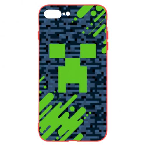 Чехол для iPhone 8 Plus Minecraft Creeper