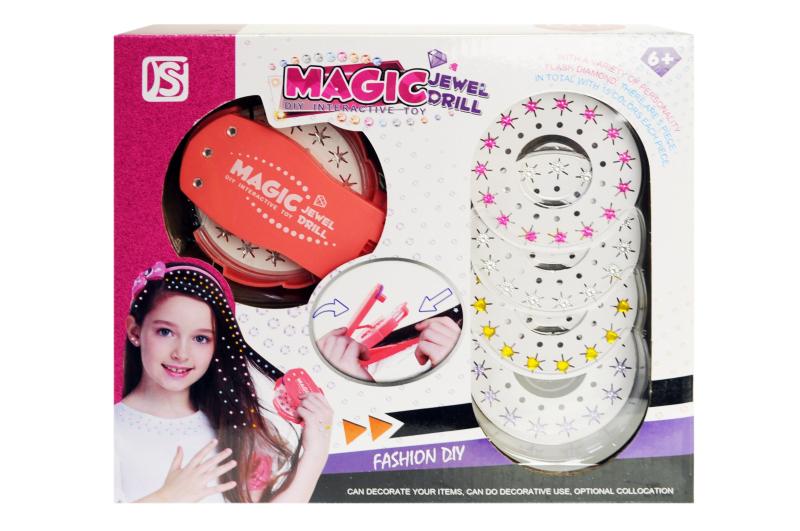 Наклейки для волос Magic Jewel Drill Kids (8953994)