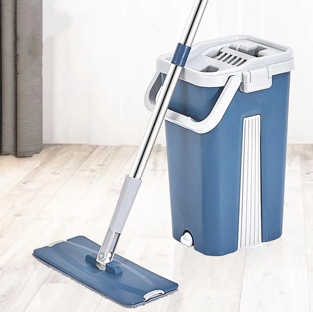 Набор для мойки швабра с ведром с автоматическим отжимом (2727544231) Набор для мойки швабра с ведром с автоматическим отжимом (2727544231)
