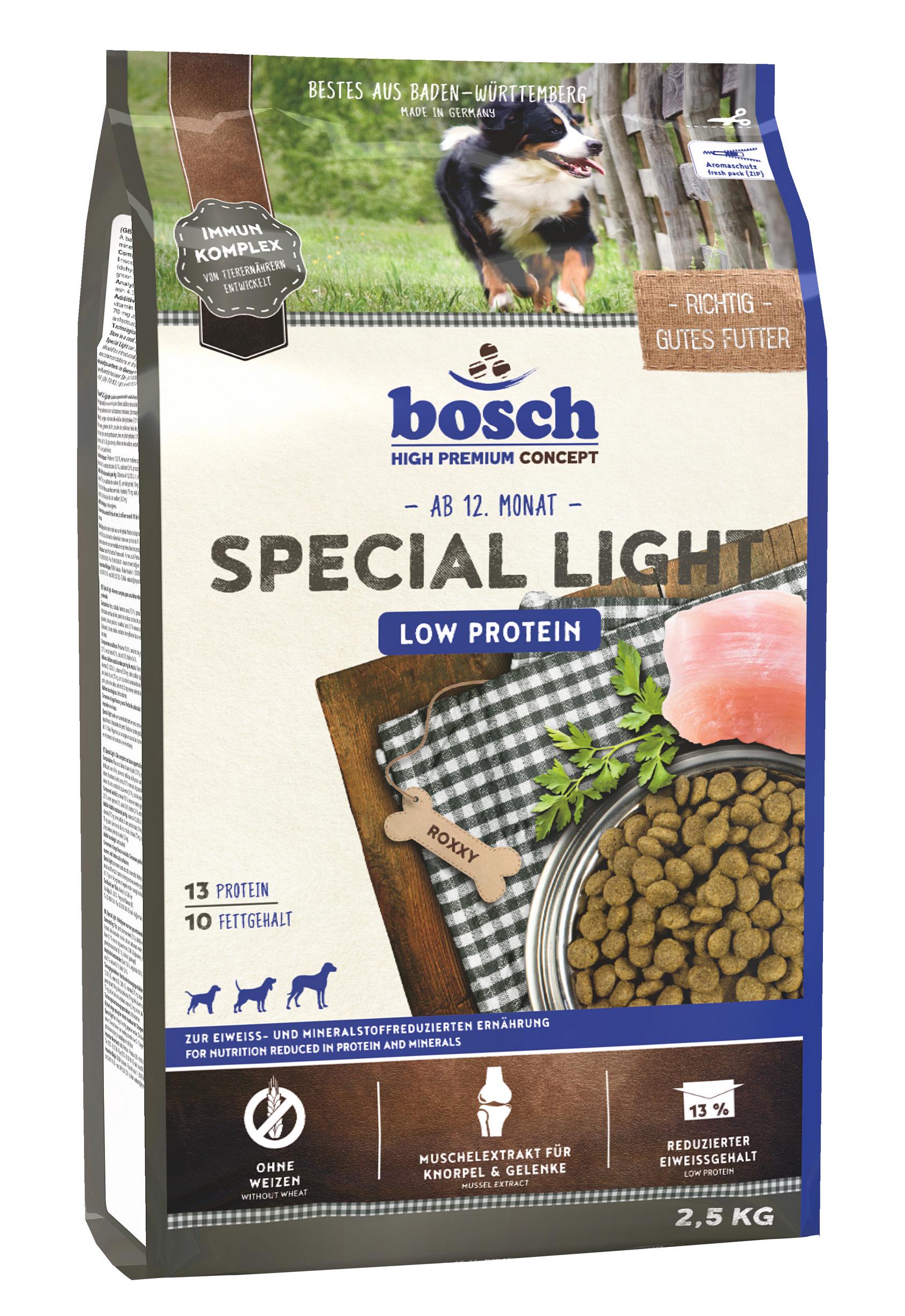 Сухой корм для собак Bosch Special Light 2,5 кг