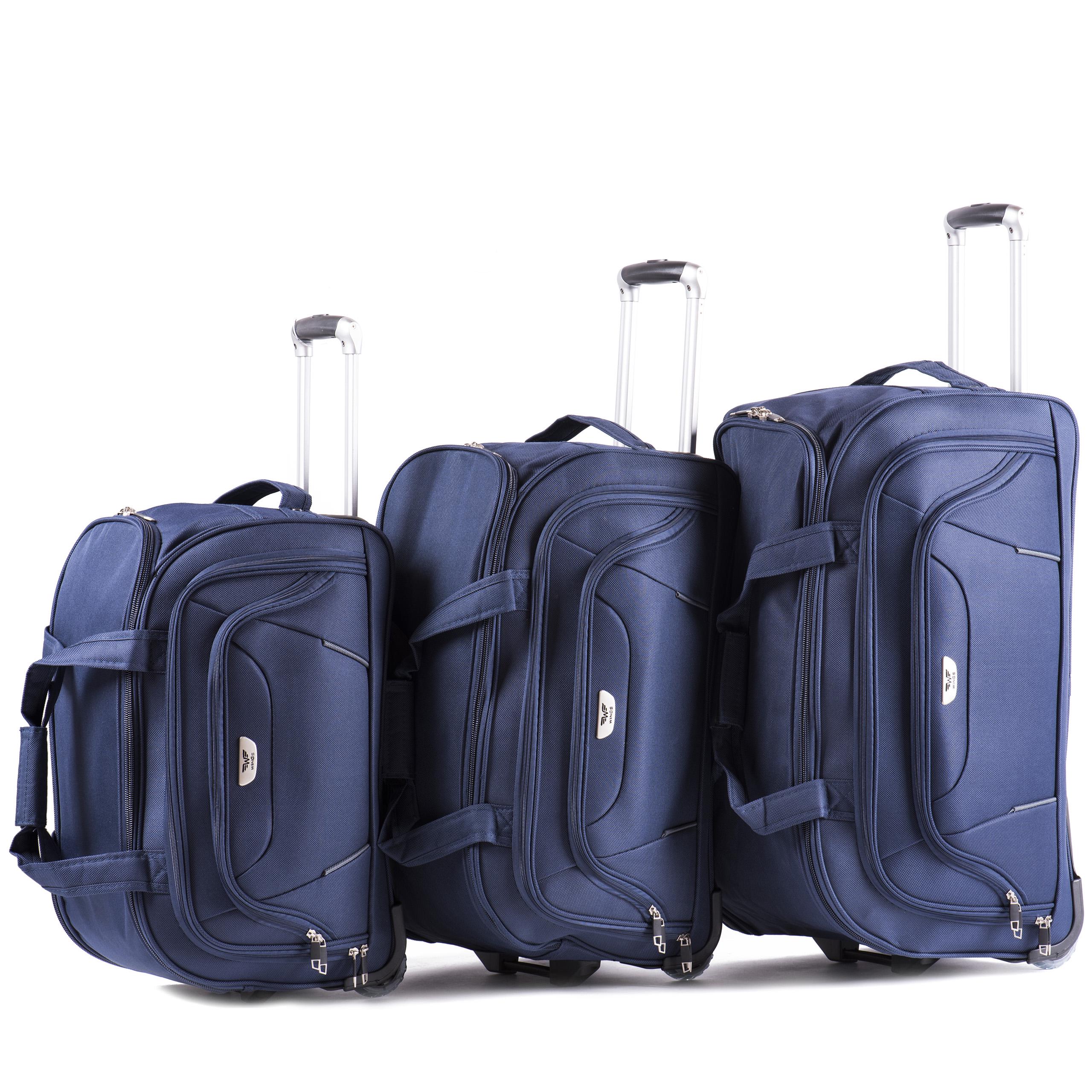 Сумка дорожная Wings c1055 50 л на 2 колесах Синий (10228251) - фото 9 Сумка дорожная Wings c1055 50 л на 2 колесах Синий (10228251) - фото 9