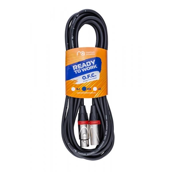 Кабель микрофонный Maximum Acoustics MIC.XX5 OFC Red (52409)