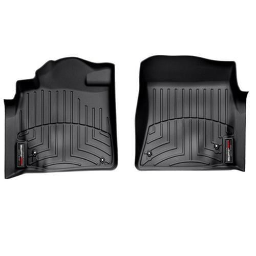Коврики WeatherTech в салон Toyota Hilux 2015- с бортиком передние 2 шт. Черный (448771)