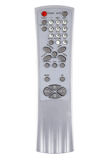 Пульт для телевизора Saturn RMB1X кнопка SCAN (1204)