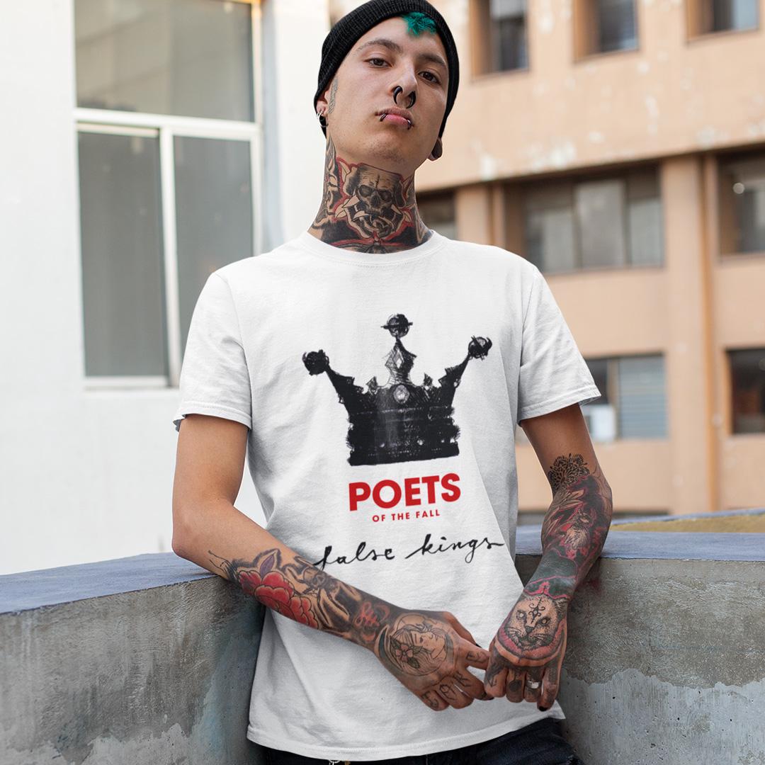 Футболка унисекс Poets of the Fall False Kings XL Белый (0000014986) Футболка унисекс Poets of the Fall False Kings XL Белый (0000014986)