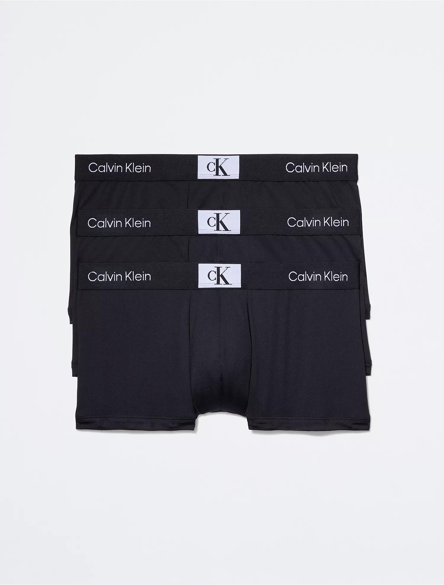 Набір трусів боксери Calvin Klein XL 3 шт. Чорний (CK-064)