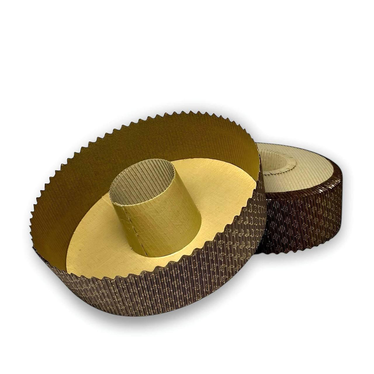 Форма для кексу кругла Good Baking з отвором 5 шт. 200х60 мм Темно-коричневий (P023) - фото 5 Форма для кексу кругла Good Baking з отвором 5 шт. 200х60 мм Темно-коричневий (P023) - фото 5