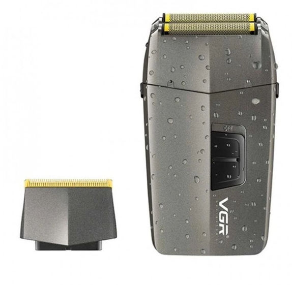 Тример-шейвер професійний VGR акумуляторний з 4 змінними насадками USB (VGR-086)