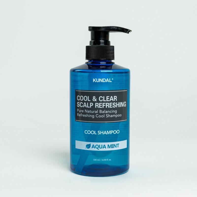 Шампунь освіжаючий Kundal Cool&Clear Scalp Refreshing Shampoo Aqua Mint М'ятна вода 500 мл (23474335)