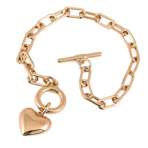 Браслет Xuping Cердце медицинское золото 19 см (02-395) Браслет Xuping Cердце медицинское золото 19 см (02-395)