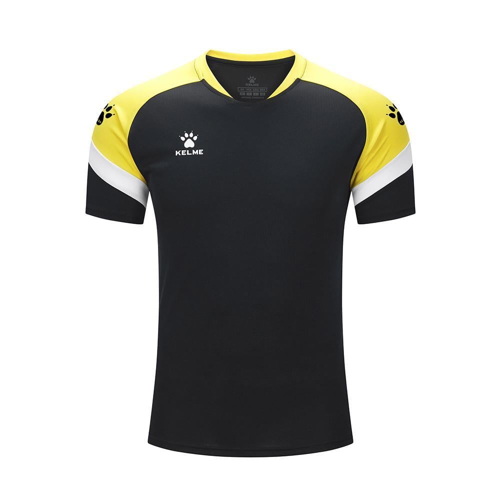 Футболка KELME BRAVO 7351TX1092.9005 L Черно-желтый (2821037206)