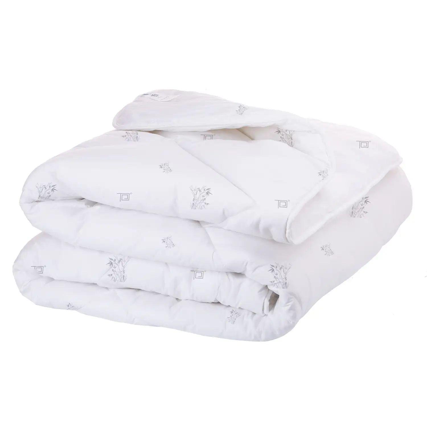 Одеяло всесезонное гипоаллергенное ТЭП с бамбуковым волокном 350 г/кв. м двуспальная 180x210 см Белый (11860180210) - фото 2 Одеяло всесезонное гипоаллергенное ТЭП с бамбуковым волокном 350 г/кв. м двуспальная 180x210 см Белый (11860180210) - фото 2