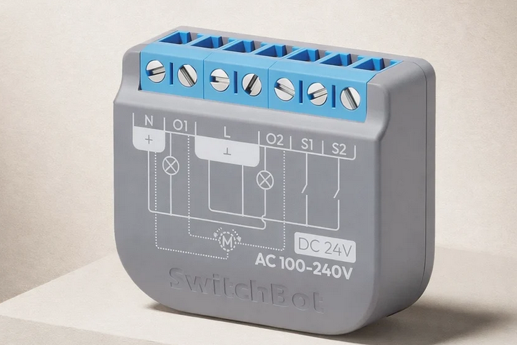Релейный переключатель SwitchBot 2PM smart Bluetooth Wi-Fi (2968085080)