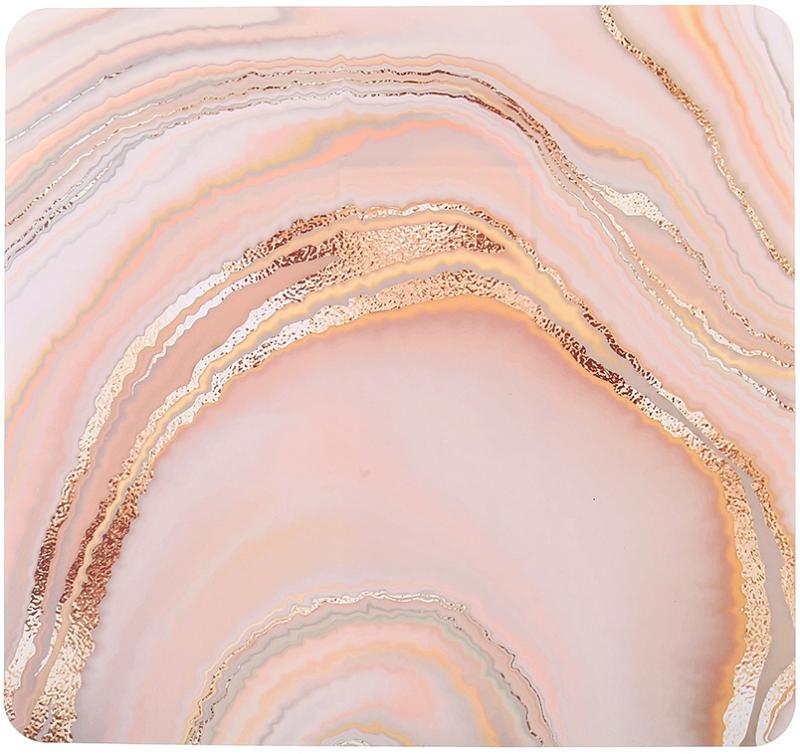 Набор 12 сервировочных салфеток 28x30см, подтарельники Marble-126, полипропилен