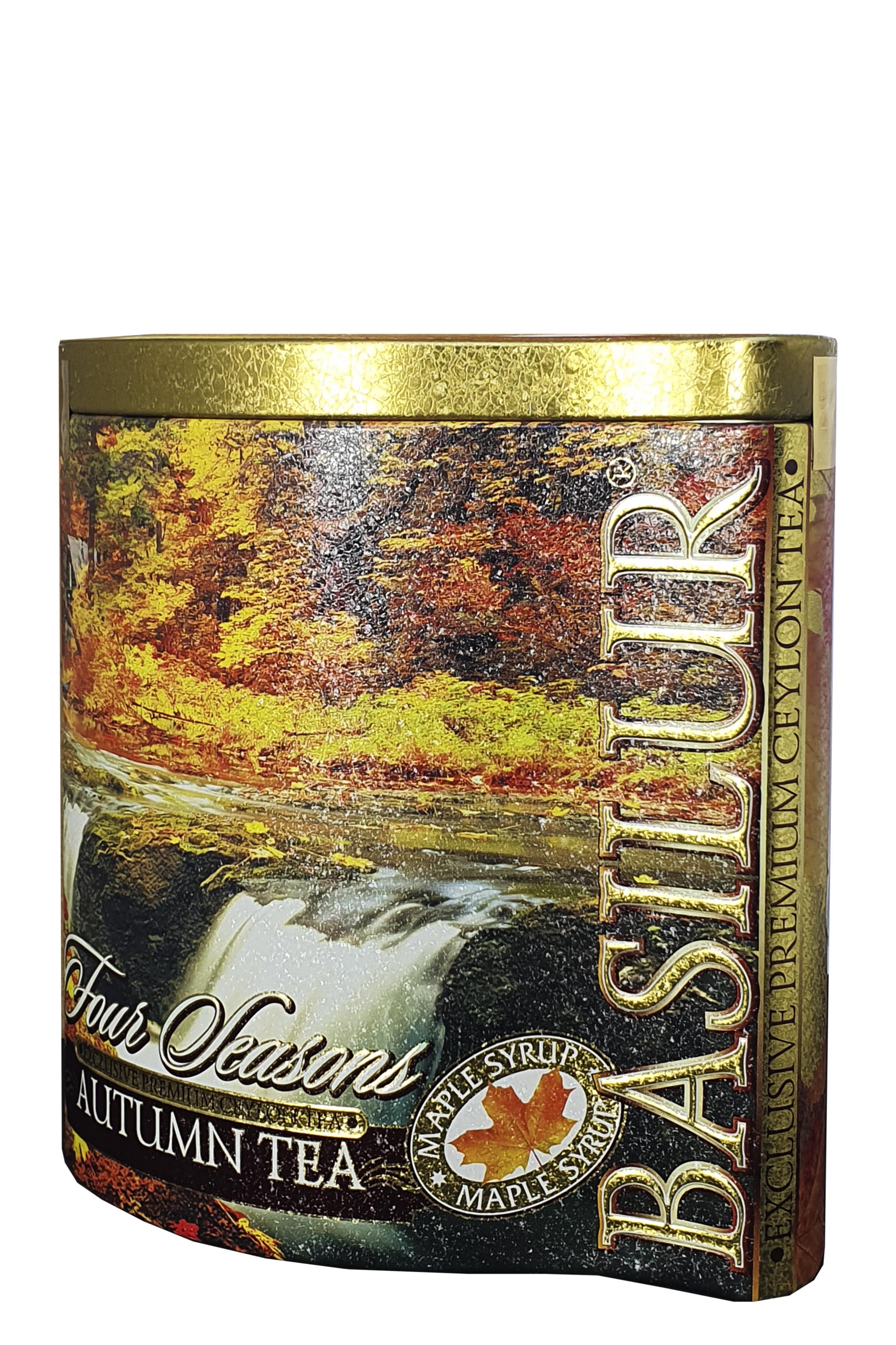 Чай чорний листовий цейлонський Basilur Чотири сезони Осінній 100 г (57170) - фото 3 Чай чорний листовий цейлонський Basilur Чотири сезони Осінній 100 г (57170) - фото 3