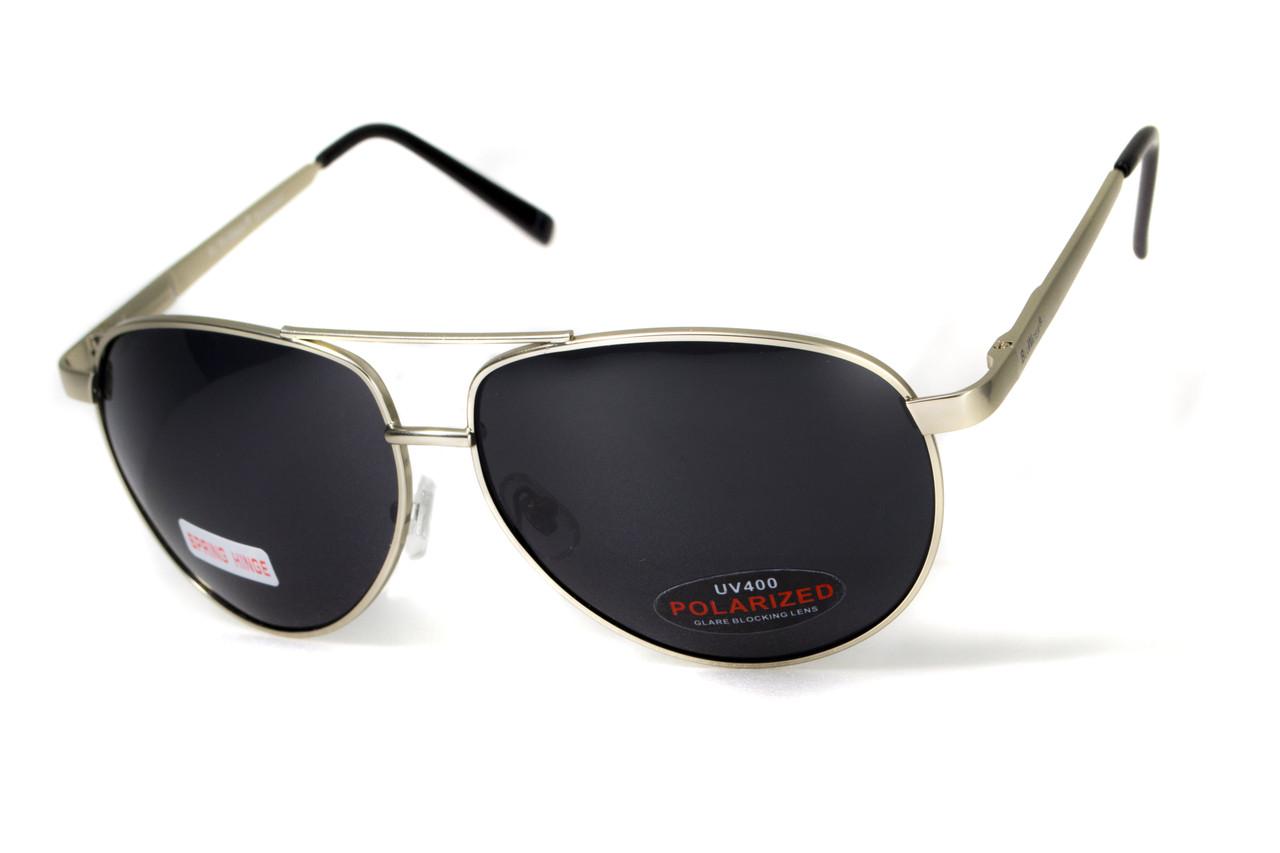 Очки поляризационные BluWater AirForce Silver Polarized Черный