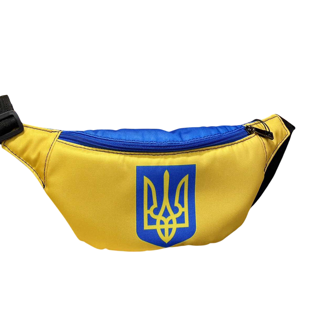 Сумка-бананка через плечо и на пояс Presentville Bumbag Герб Украины 27х16 см (BB_22U003_SI) Сумка-бананка через плечо и на пояс Presentville Bumbag Герб Украины 27х16 см (BB_22U003_SI)
