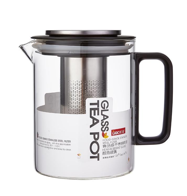 Заварник для чая LILAC S966 инфьюзерного типа с фильтром из нержавеющей стали 1200 мл (27667604)