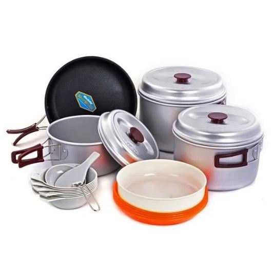 Набір туристичного посуду Kovea KSK-WY78 78 Silver (13356195) Набір туристичного посуду Kovea KSK-WY78 78 Silver (13356195)