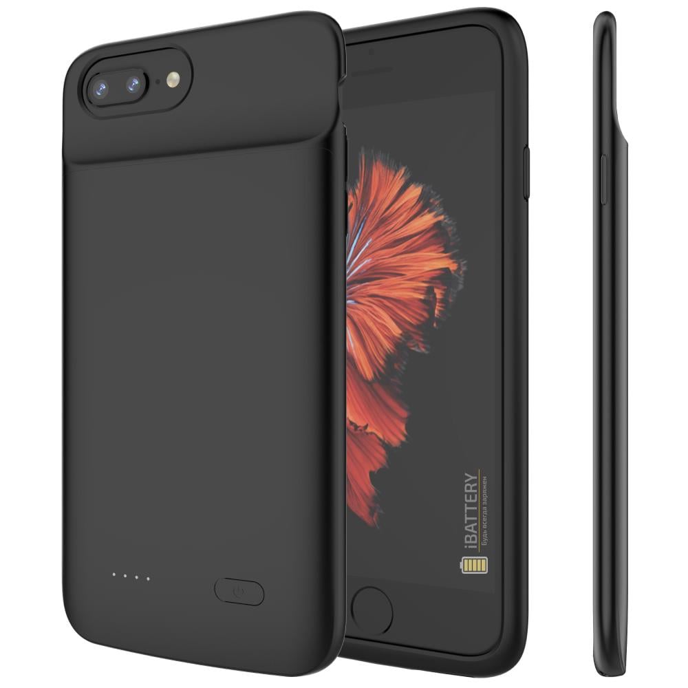 Чохол акумулятор для iPhone 6+/6s+/7+/8+ 5000 mAh Black - фото 3