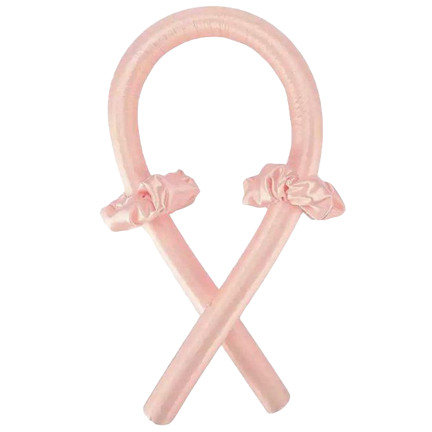 Бигуди атласные для холодной завивки волос Симона мягкие Розовый