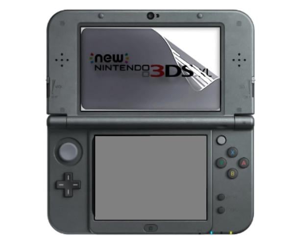 Пленка противоударная гидрогелевая Hydrogel Film для игровой приставки Nintendo New 3Ds XL Big Transparent