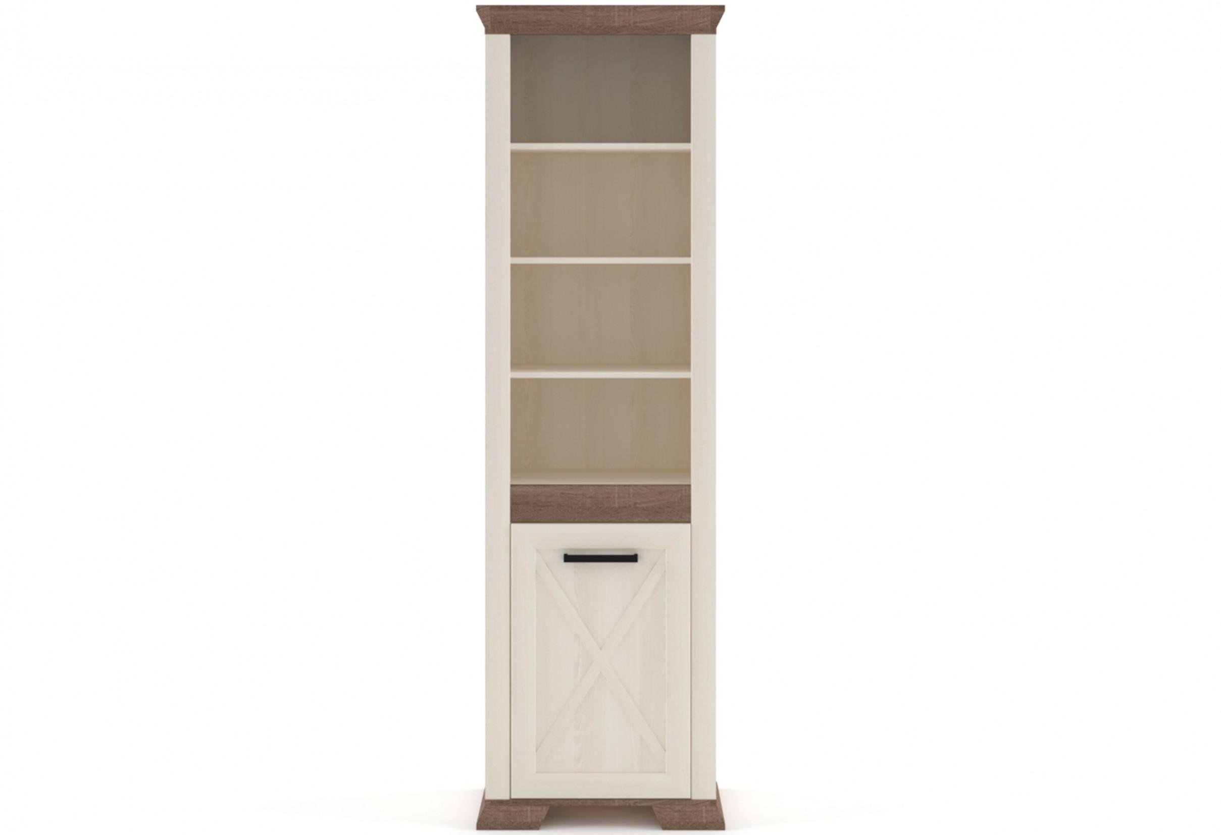 Шафа-пенал комбінований Гербор Марсель 68х45х205 Ясен сніжний/Дуб сонома трюфель (76127)