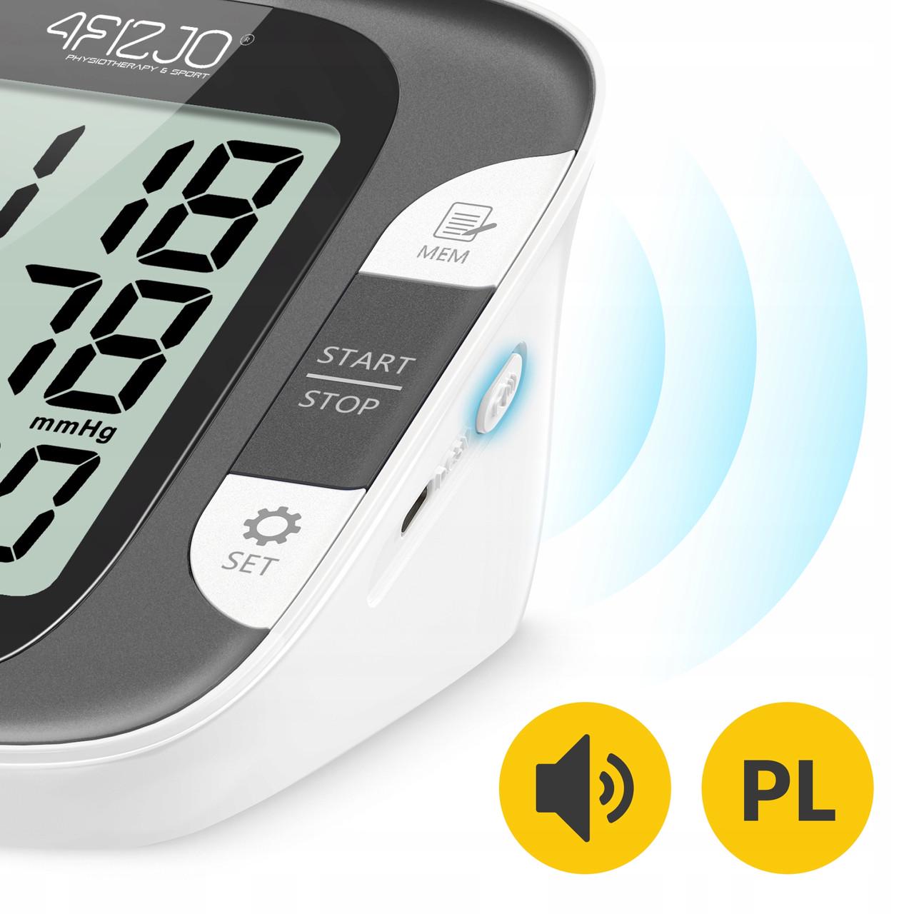 Тонометр автоматичний 4fizjo PRO+ (P-5905973401999) - фото 5 Тонометр автоматичний 4fizjo PRO+ (P-5905973401999) - фото 5