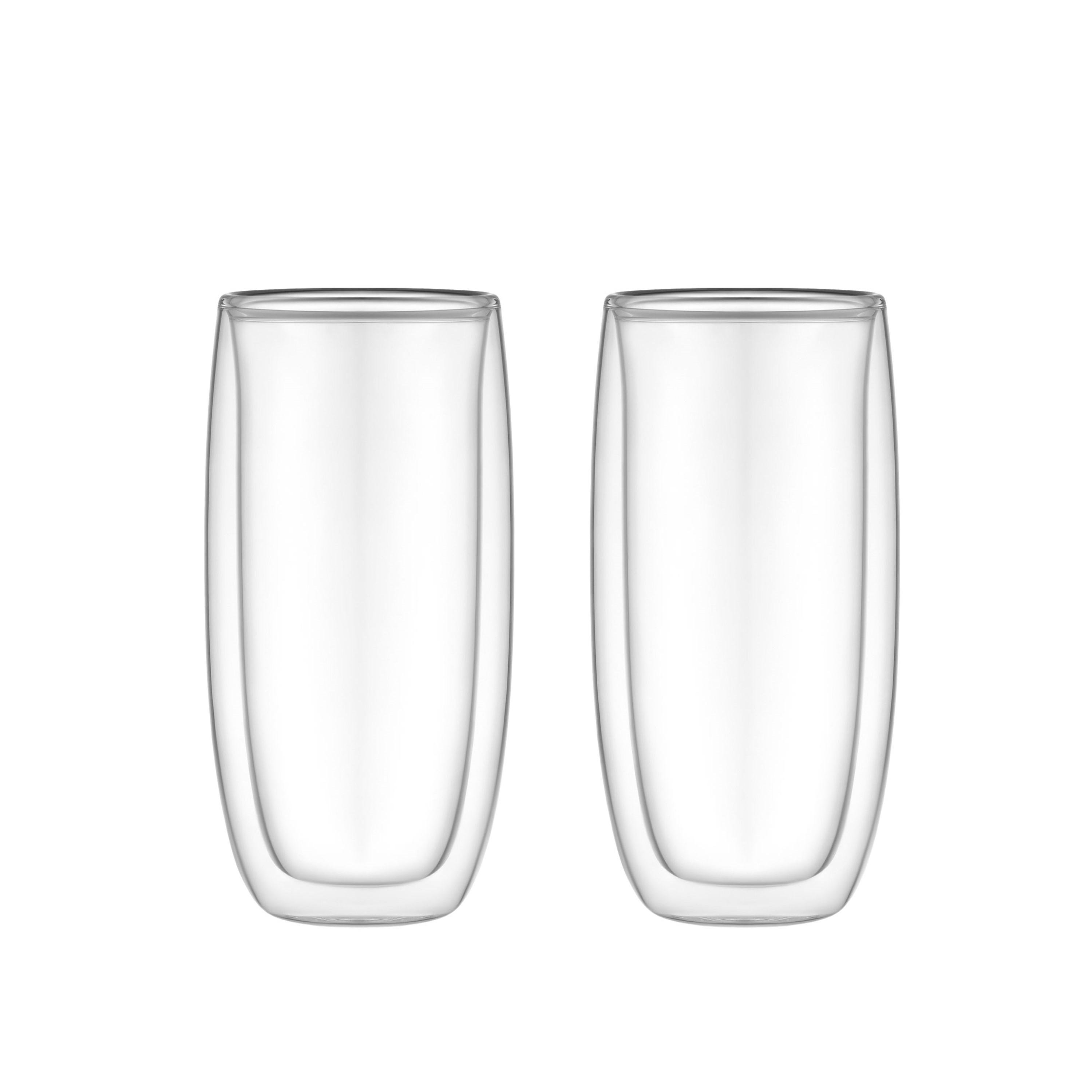 Набор чашек с двойными стенками Ardesto AR2638B 380 мл 2 шт. Прозрачный (0114ad0b)