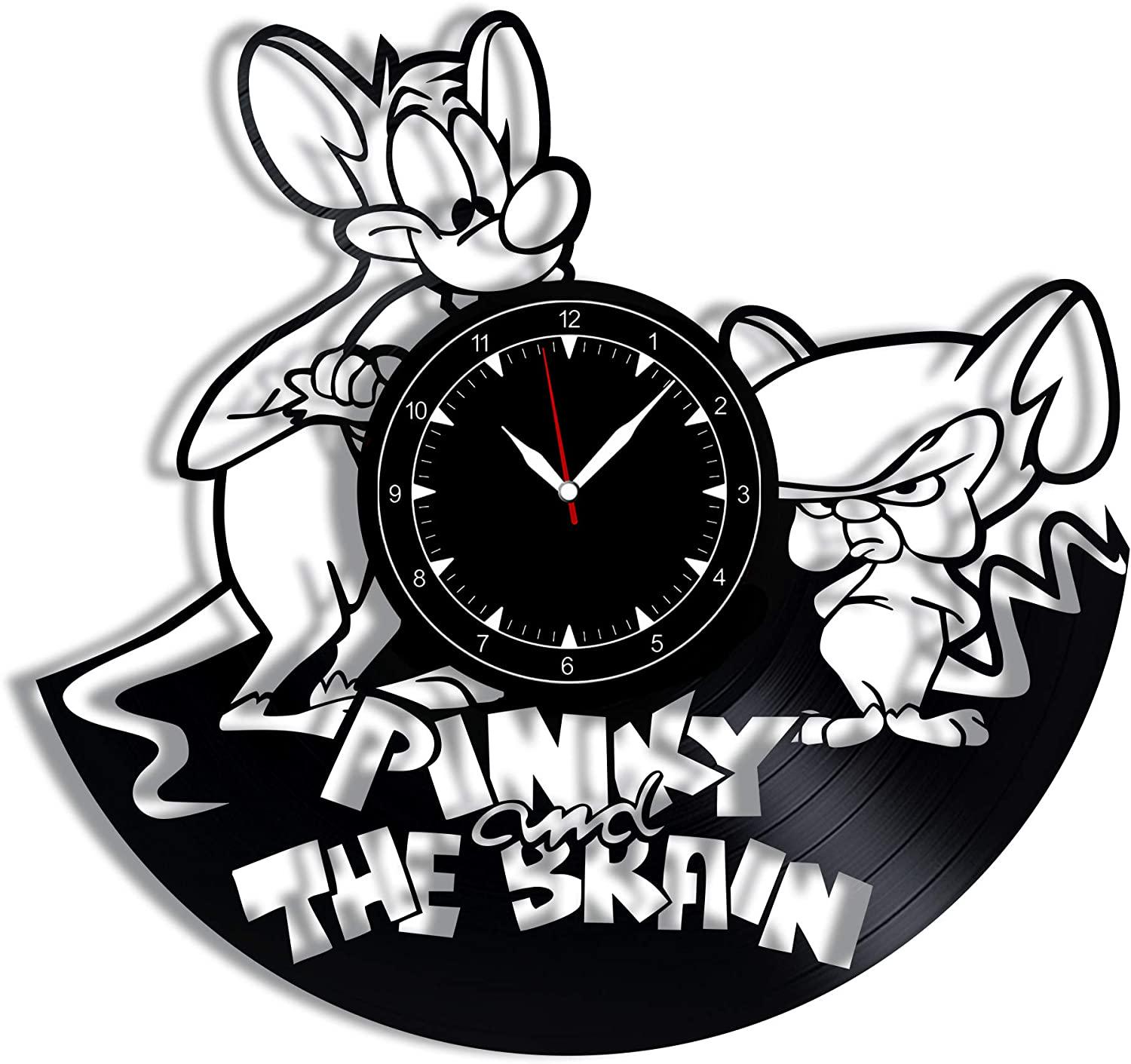 Часы настенные Пинки и Брейн 2330 из виниловой пластинки