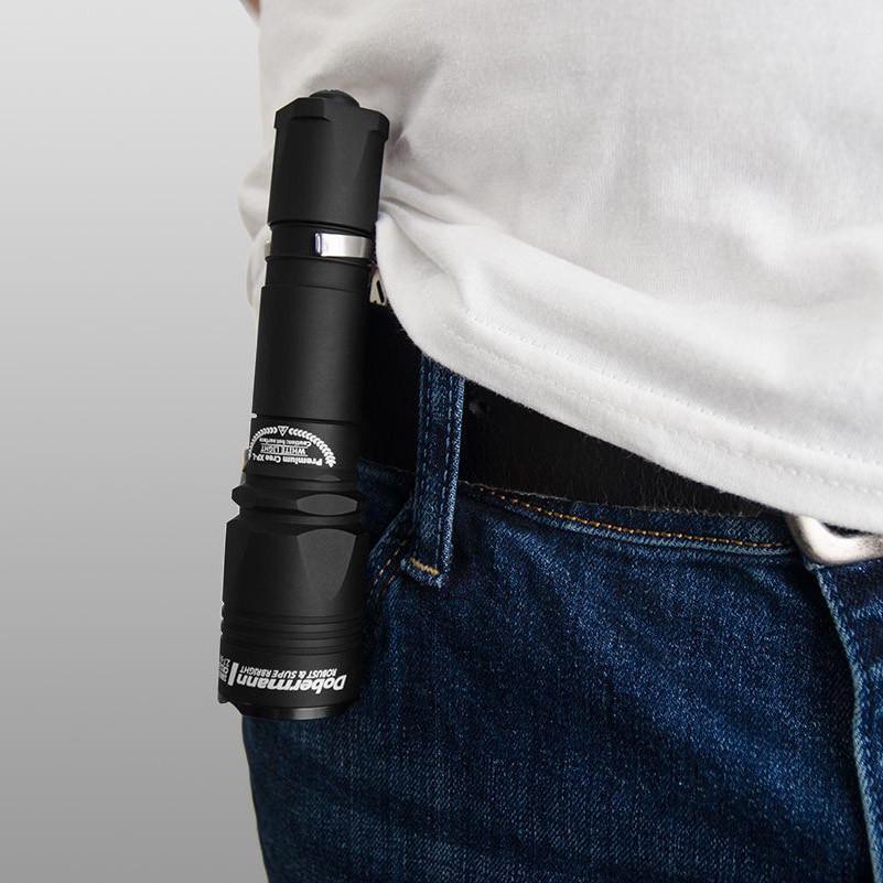 Фонарь ручной Armytek Dobermann XP-L HI Warm 977 Люмен (F02003BW) - фото 3