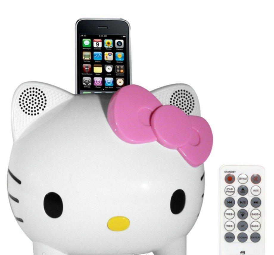 Портативная колонка для детей (Hello Kitty)