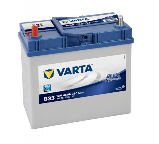 Акумулятор автомобільний VARTA Blue Dynamic B33 6СТ-45Ah Аз ASIA 330A EN ТК 545157033