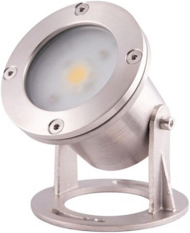 Светодиодный прожектор для фонтана Aquajoy 1LED White 7 Вт 12V IP68 AISI 316 (22431)