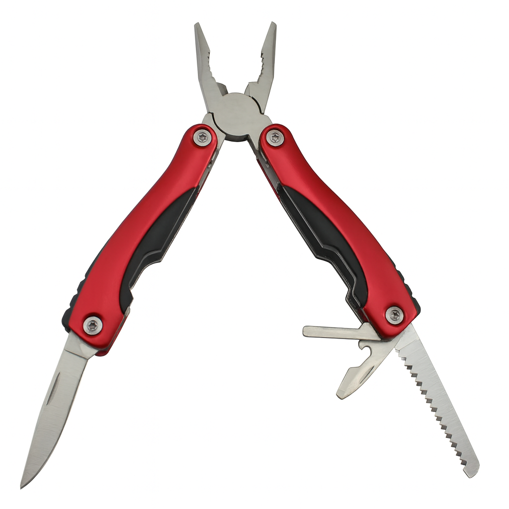 Мультитул складной Traveler MT609 9в1 16 см Red (30835547)