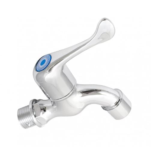 Кран рукомийний водорозбірний Valve J.G. 1603 WF 1/2" хромований пластик