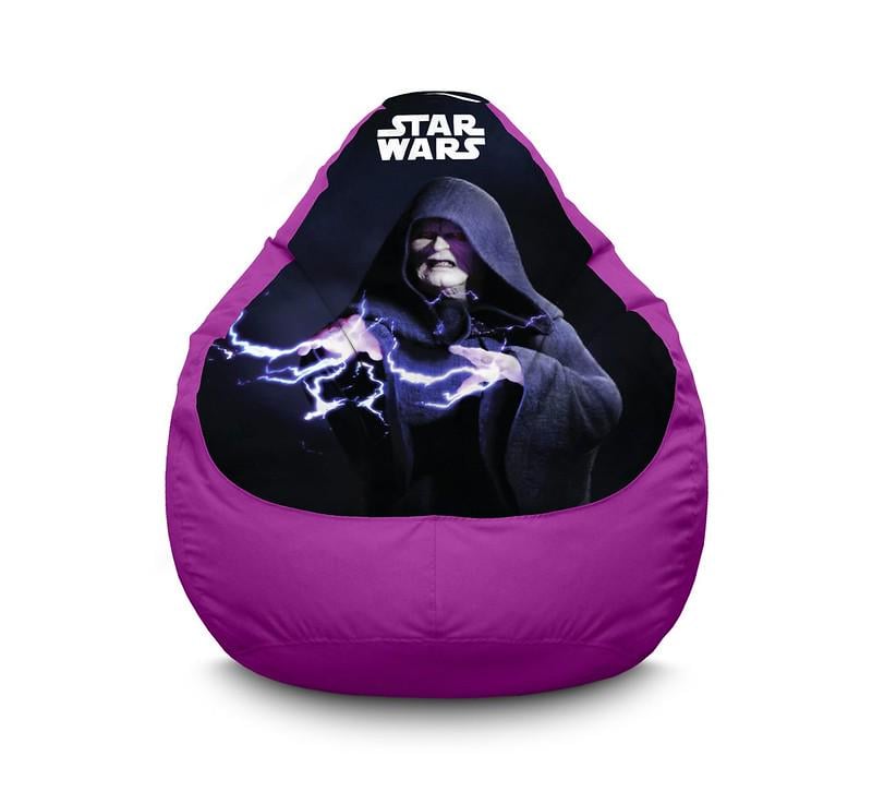 Кресло мешок iPuff Star Wars Darth Sidious Оксфорд XXXL 100х135 см Сиреневый