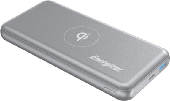 Повербанк Energizer QE10007PQ 10000 mAh Qi Wireless Type-C PD Grey (45202) Повербанк Energizer QE10007PQ 10000 mAh Qi Wireless Type-C PD Grey (45202)