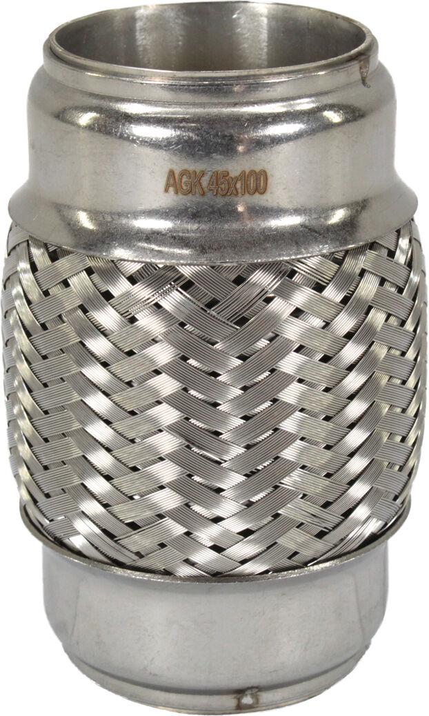 Гофра глушителя AGK 3-х шаровая длинный фланец 45х100 мм (A45100)