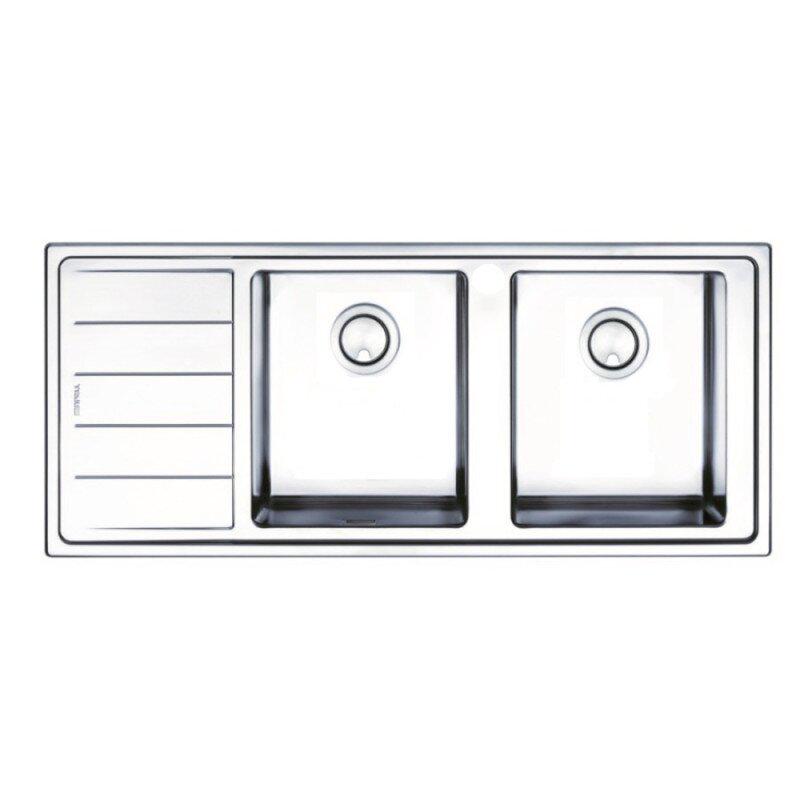 Мойка для кухни Apell Linear Plus LNP1162FLBC 500x1160 мм матовая 1 мм (62753)