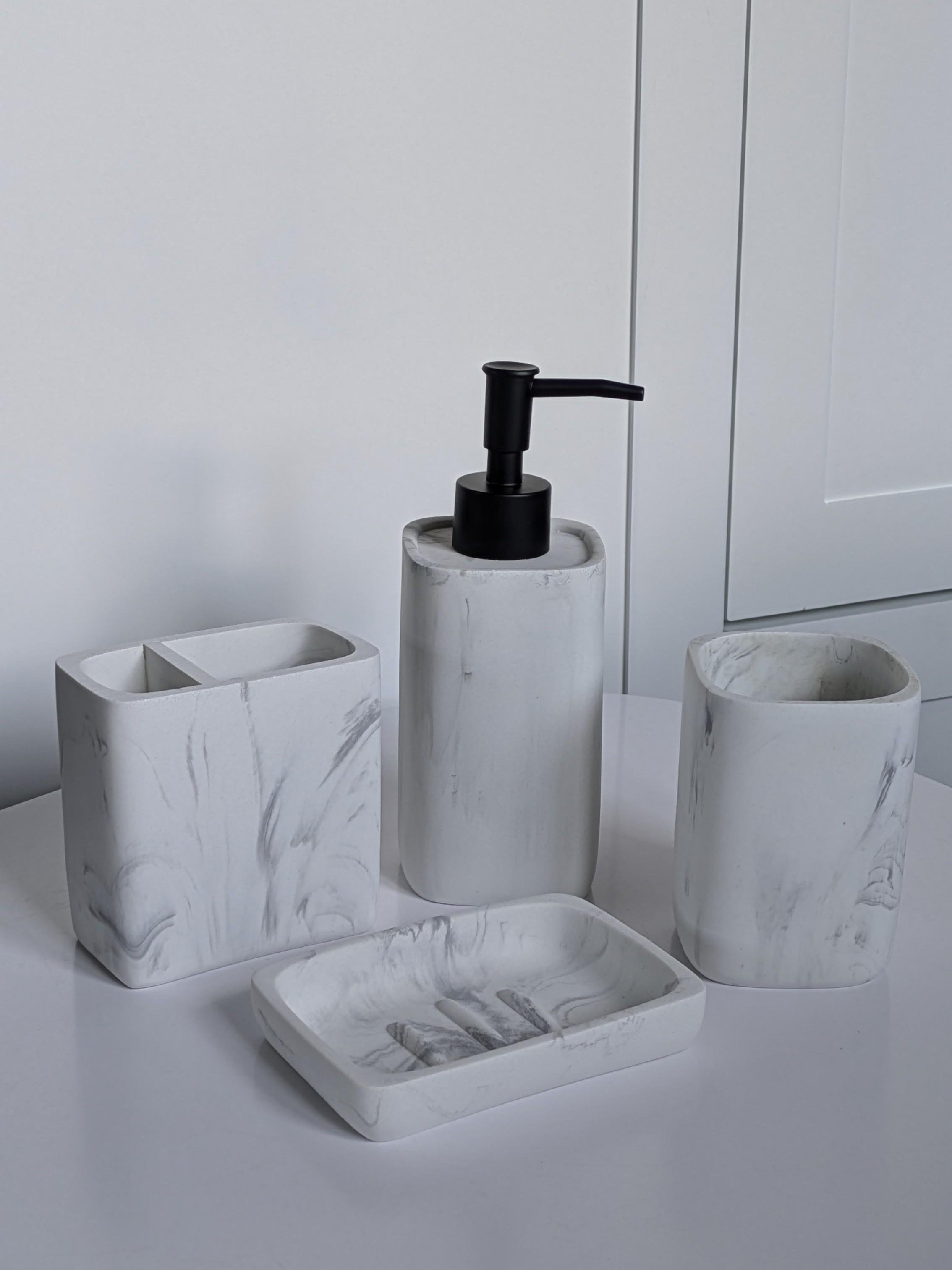 Набор для ванной Мрамор 4 предмета (27461822)